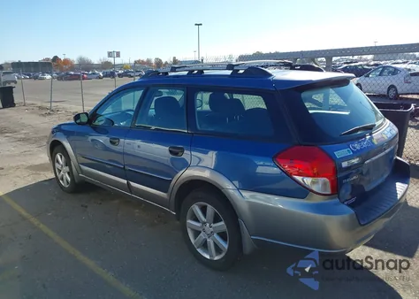 2008 Subaru Outback 2.5I/2.5I L.l. Bean Edition из США, поврежденный, VIN 4S4BP61C687358010